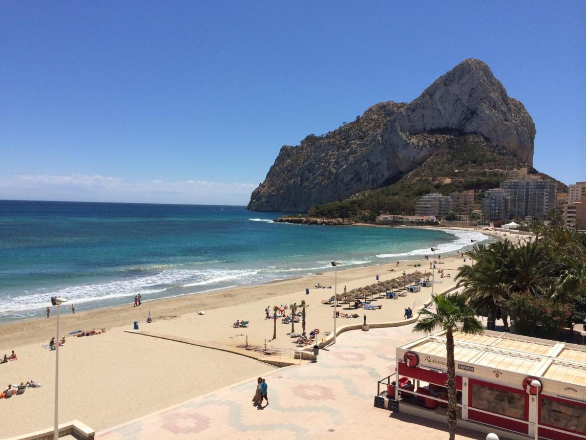 Medi Playa primera linea con aparcamiento Calpe Esterno foto