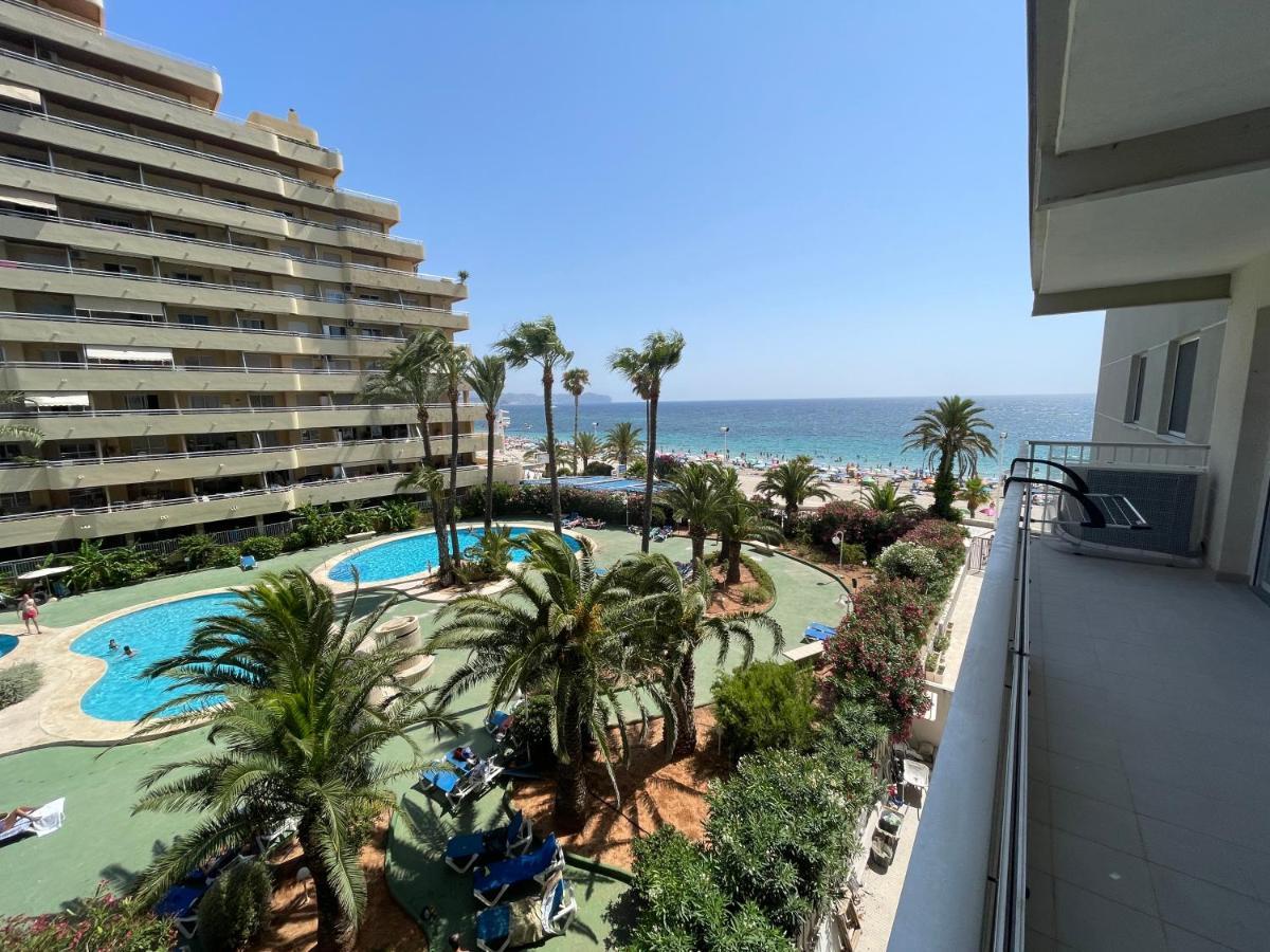 Medi Playa primera linea con aparcamiento Calpe Esterno foto